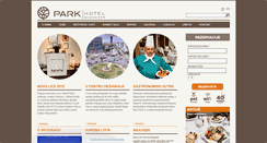 Desktop Screenshot of hotelparkbeograd.rs